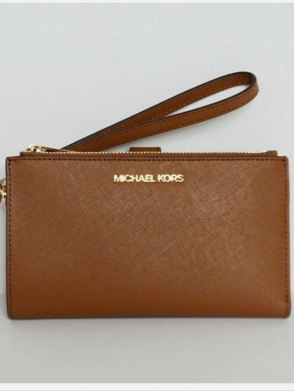 Michael Kors Jet Set Double Zip Wristlet Phone Wallet